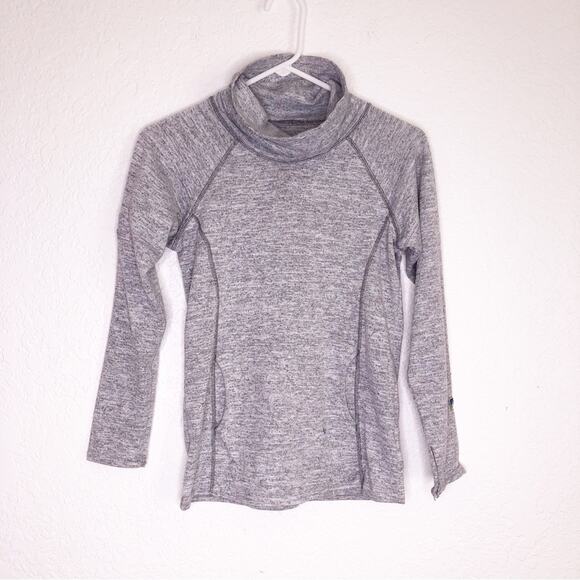 Kuhl gray turtleneck cowl neck knit top size Extra Small - Picture 1 of 16